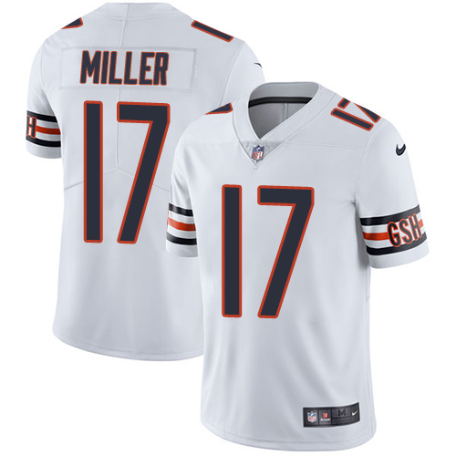 Men's Chicago Bears #17 Anthony Miller White Vapor Untouchable Limited Stitched NFL Jersey